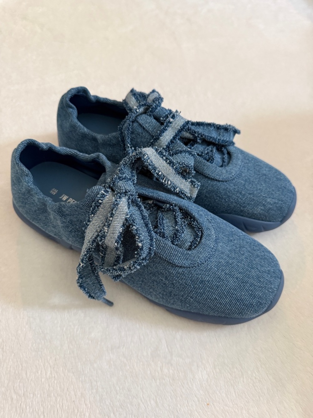JW PEI | Flavia Ballerina Sneakers Blue Denim (EU 39/US 8.5) - Picture 14 of 15